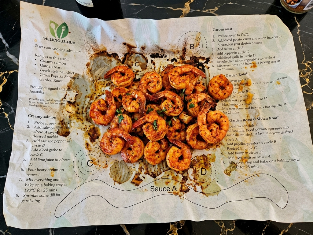 Fuss-Free Baking Scroll – All-in-One Meal System